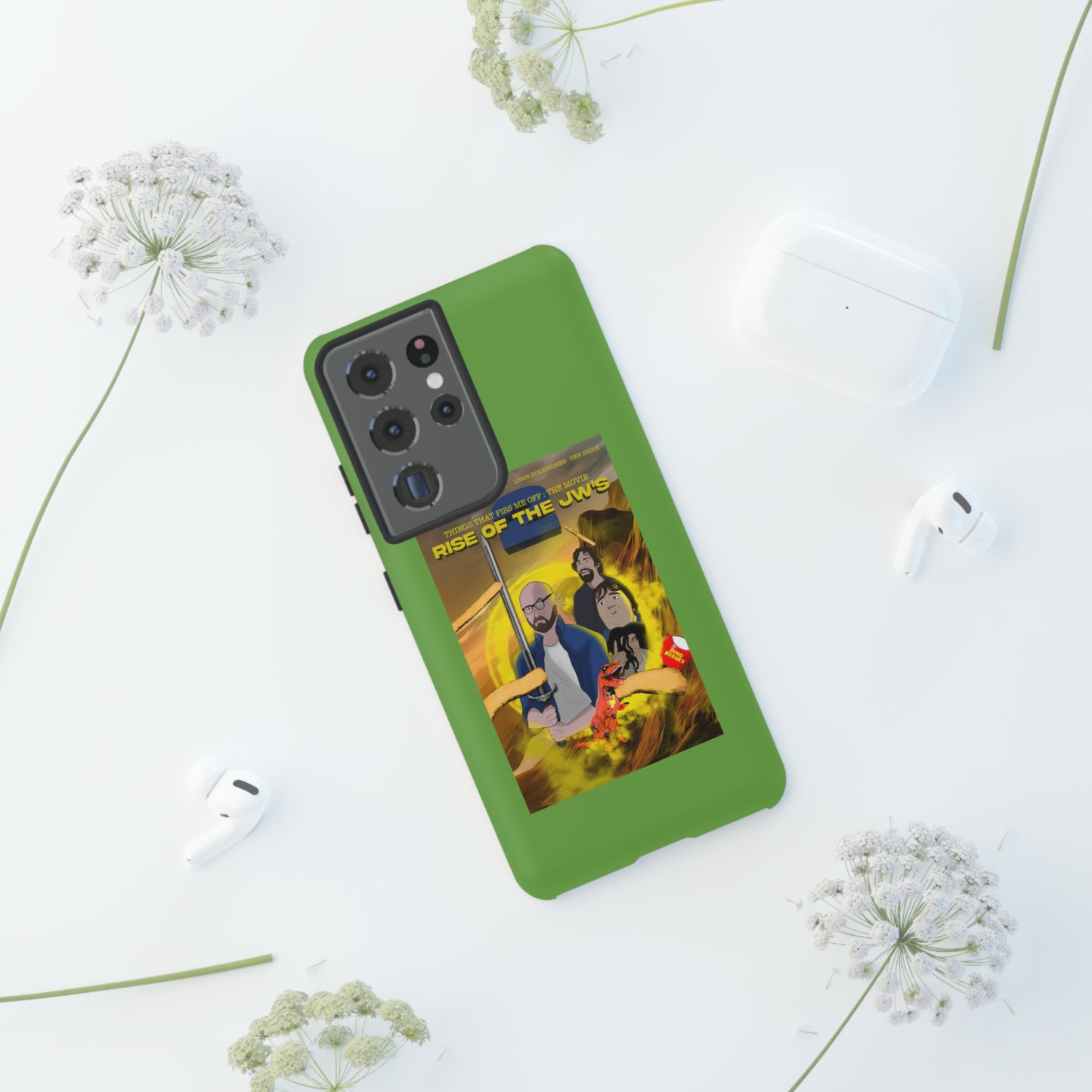 Rise Of The JW's Tough Phone Case (green)