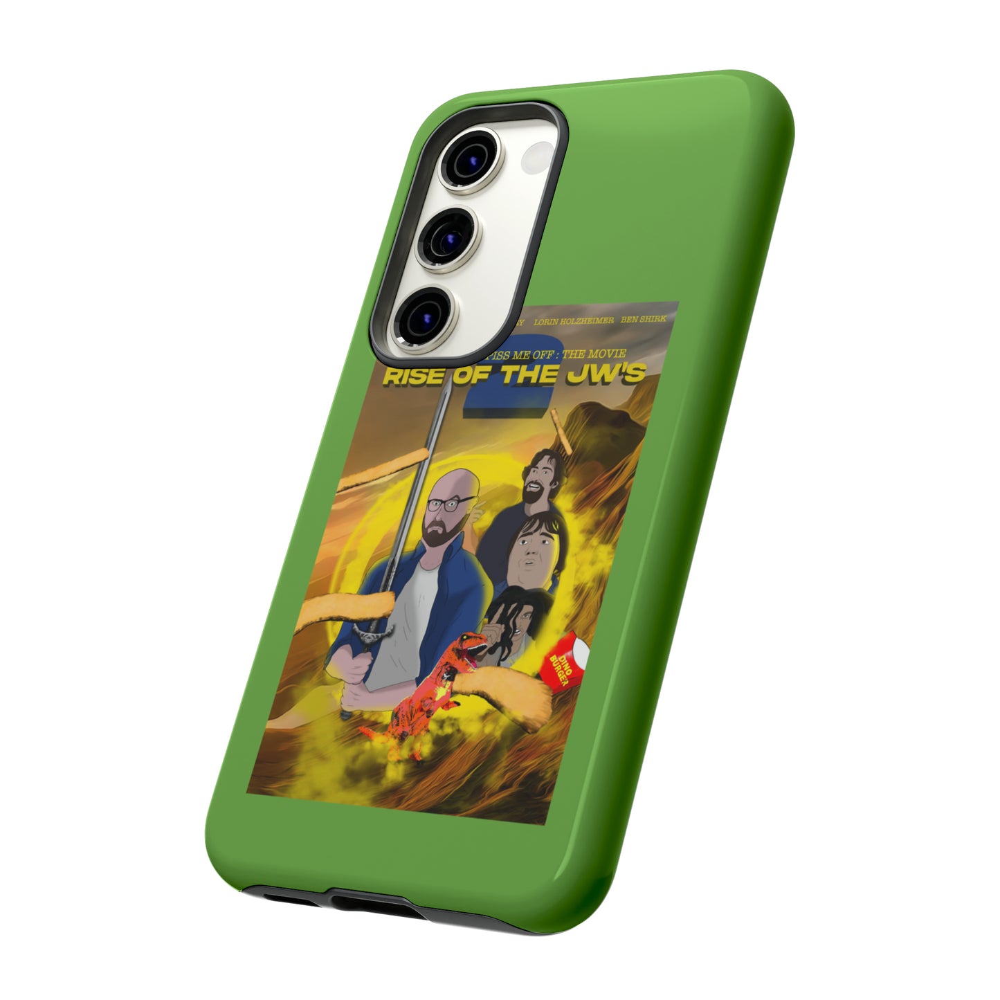 Rise Of The JW's Tough Phone Case (green)