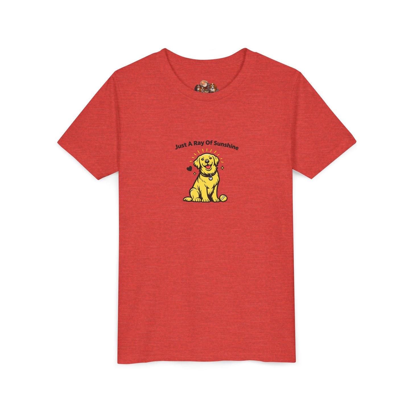 Just A Ray Of Sunshine -- Youth Dog Lover Tee