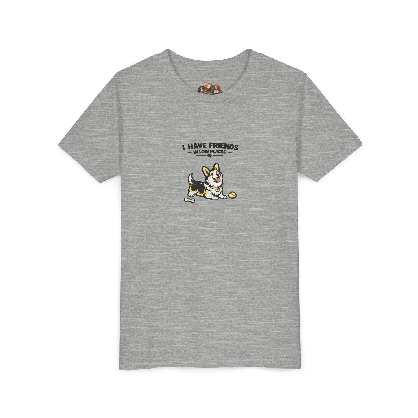 I Have Friends In Low Places -- Youth Dog Lover Tee