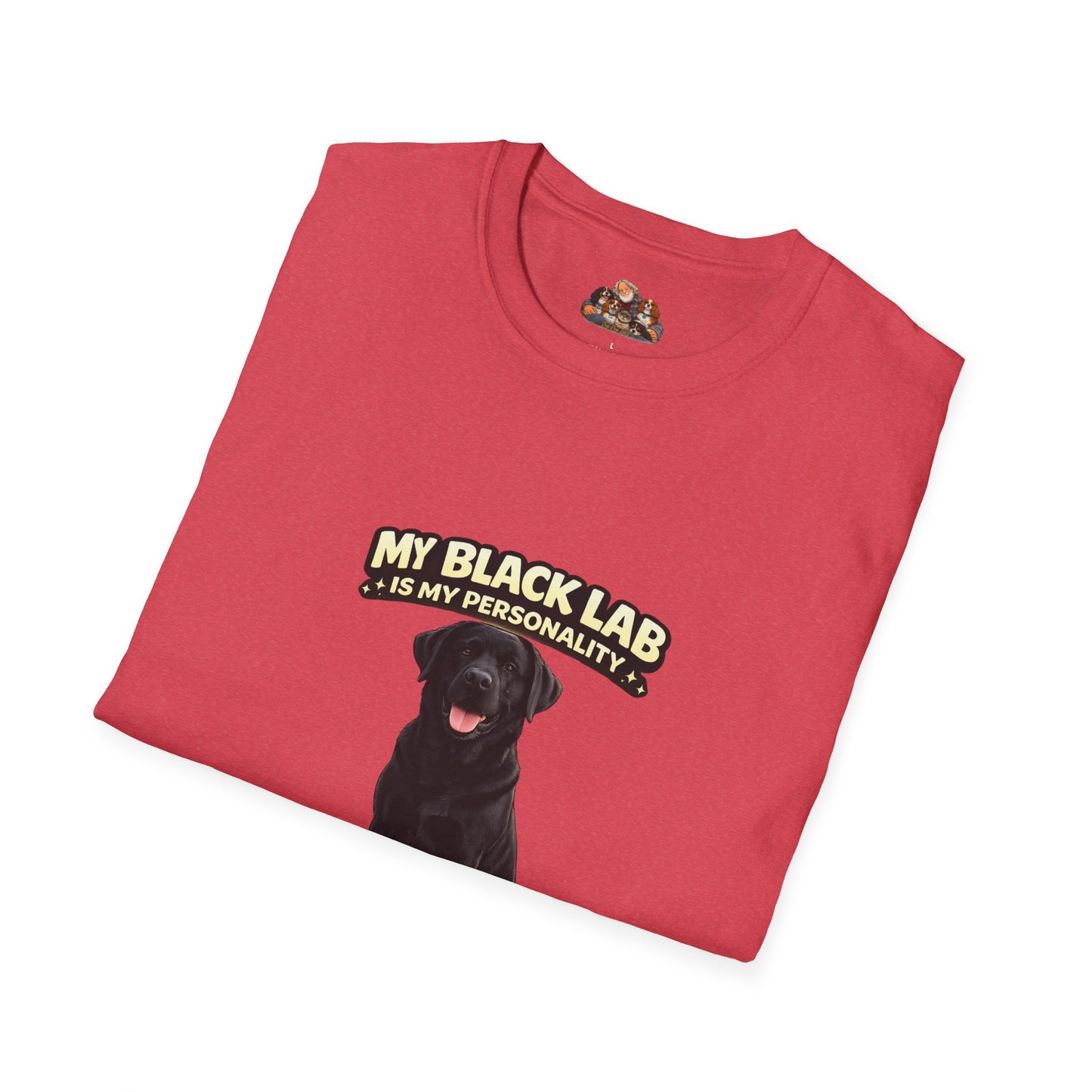 My Black Lab is My Personality – The Gentle Soul – Personalized Dog Breed Shirt