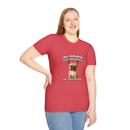 My Frenchie Is My Personality – Royal Energy – Personalized Dog Breed Tee