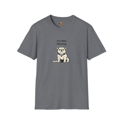 I'm Not Moving  —  Soft-Color Minimalist Family Collection For Adult Dog Lovers