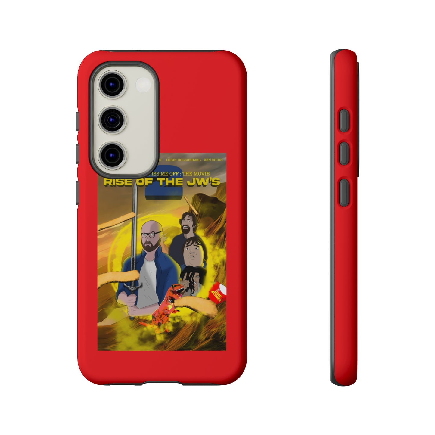 Rise Of The JW's Tough Phone Case (red)