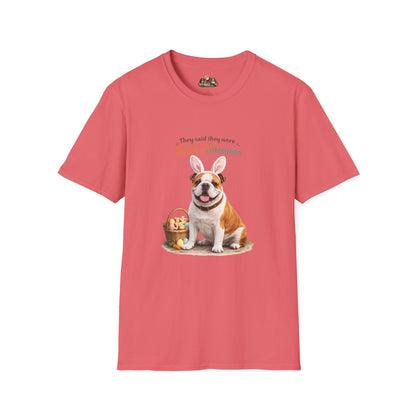 Bulldog Treat Antennae™ – Easter Bulldog Lover T-Shirt