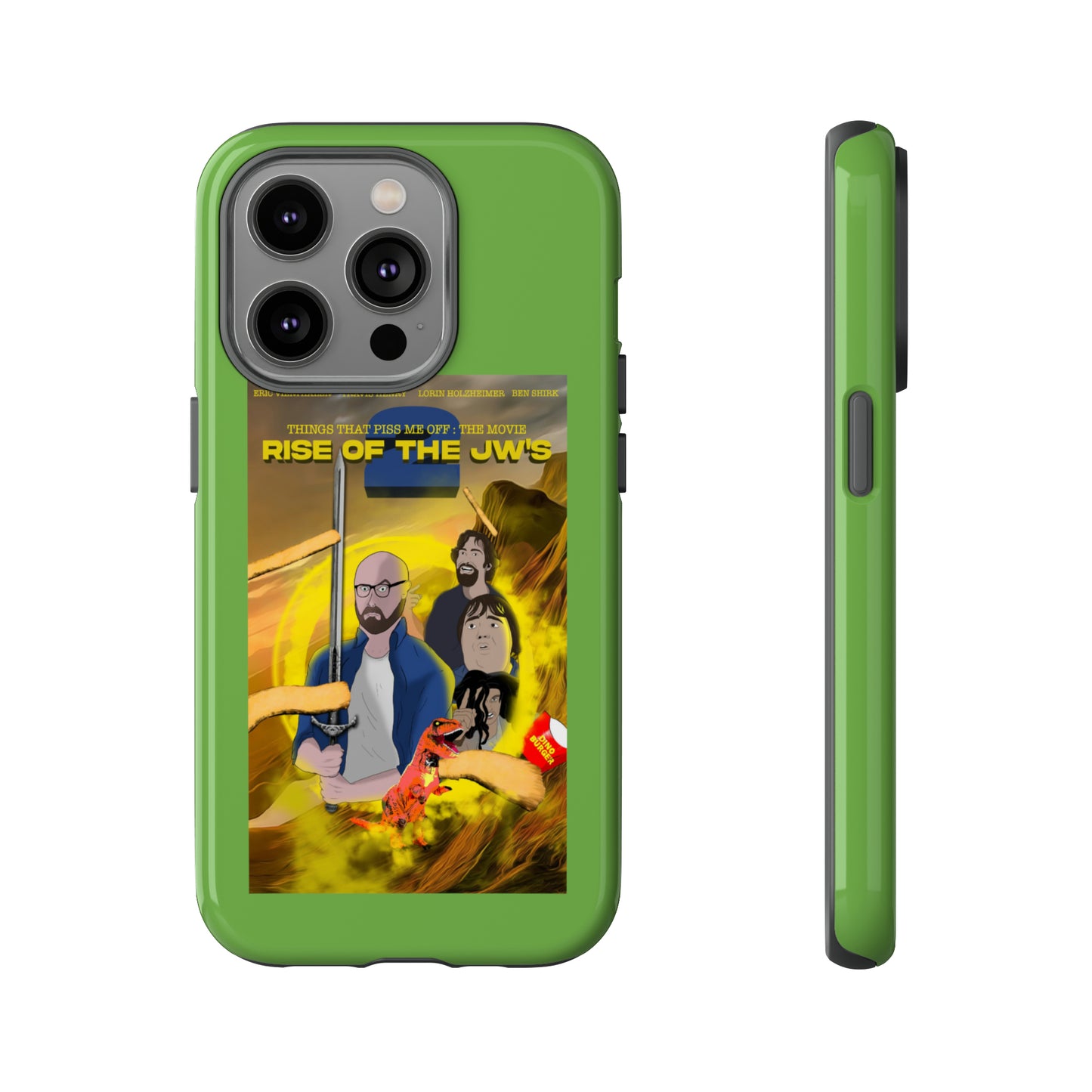 Rise Of The JW's Tough Phone Case (green)