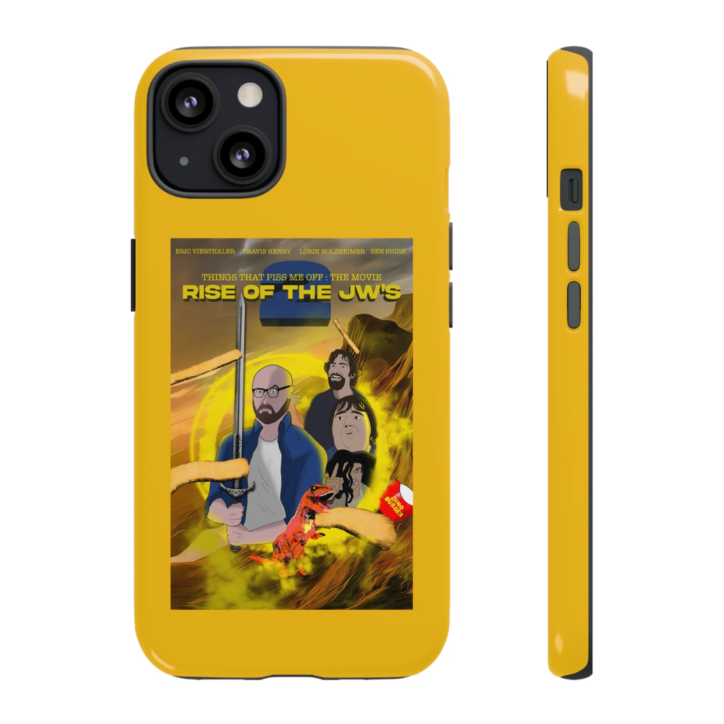 Rise Of The JW's Tough Phone  Case yellow)