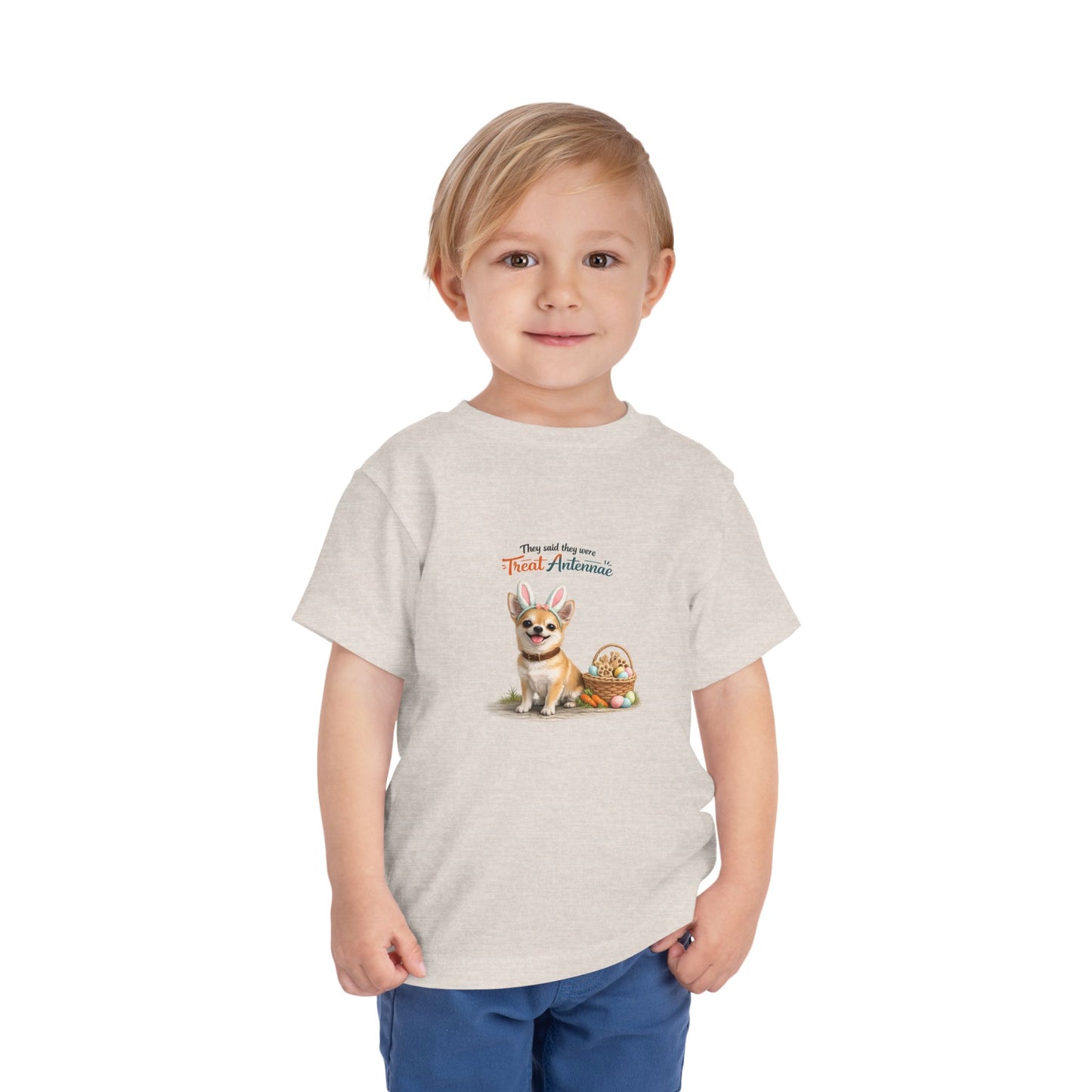 Chihuahua Treat Antennae™ -- Toddler Dog Lover Tee