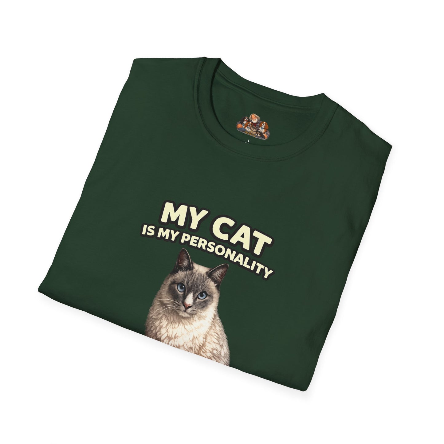 My Cat Is My Personality – "The Observer" – Personalized Custom Cat Shirt