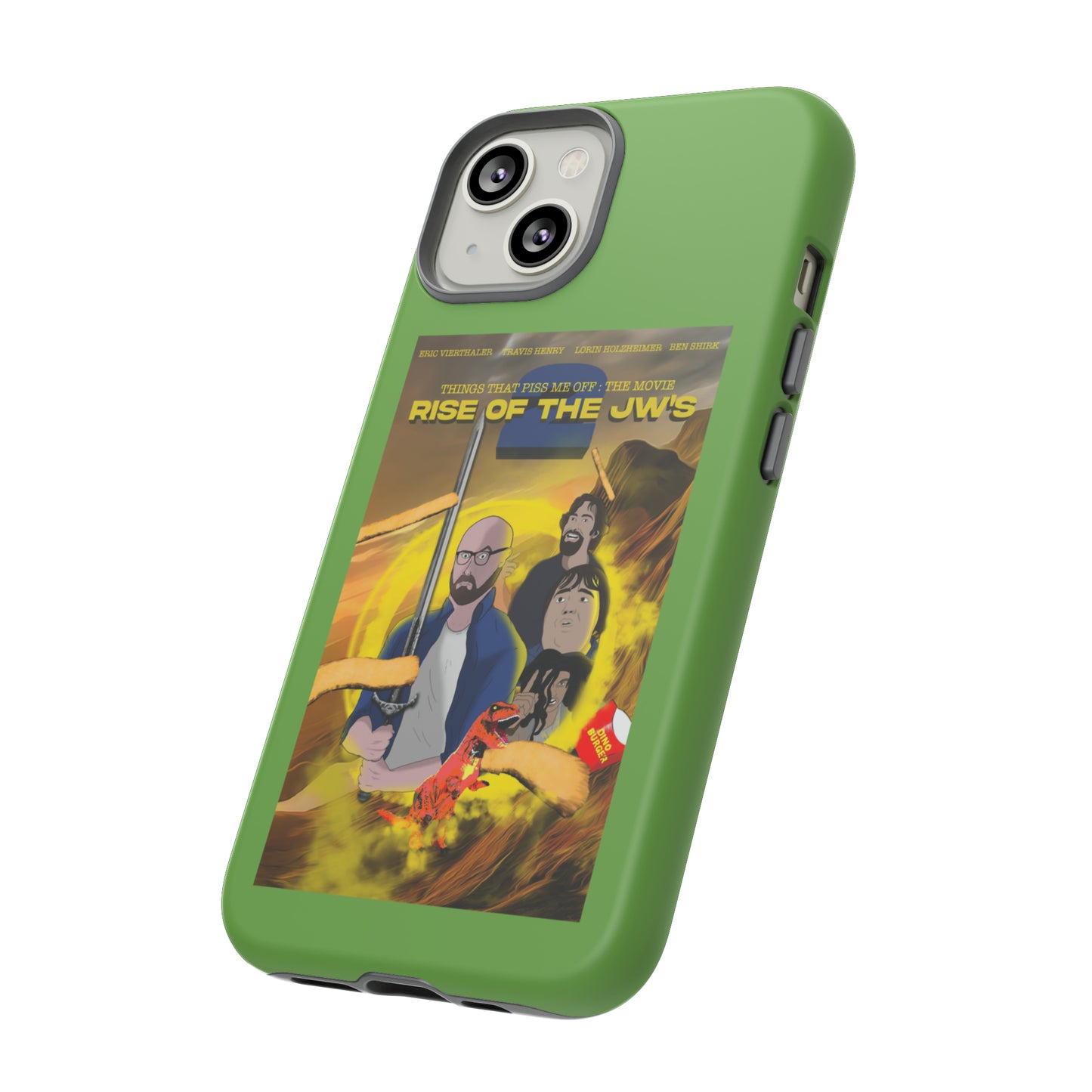 Rise Of The JW's Tough Phone Case (green)