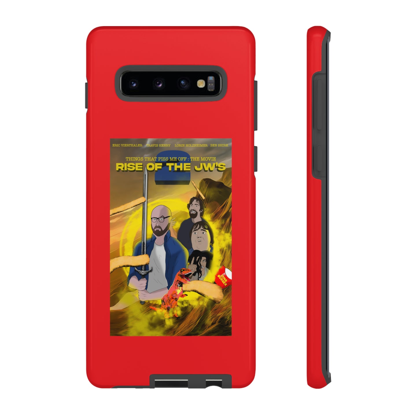 Rise Of The JW's Tough Phone Case (red)