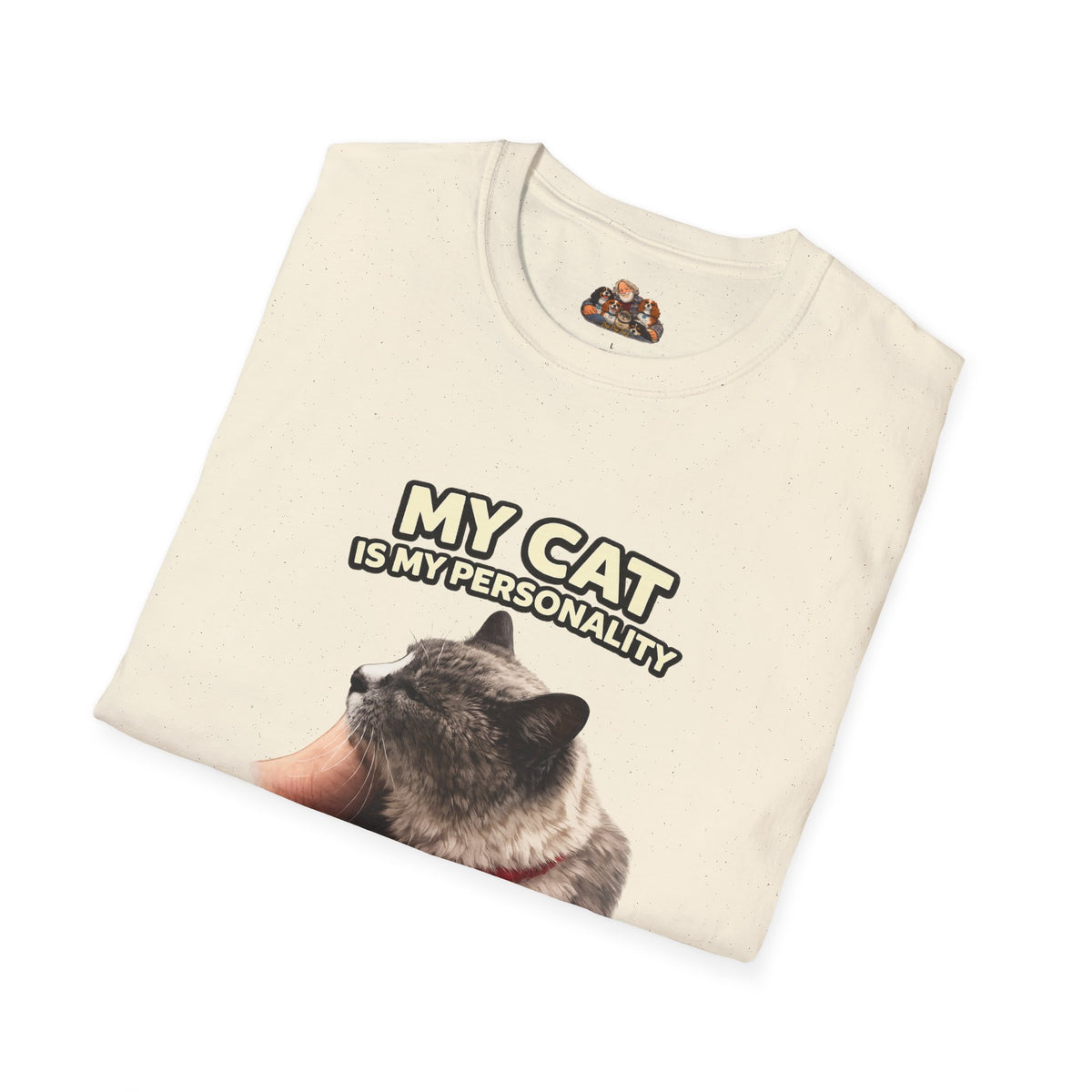 My Cat Is My Personality – "The Heart Of The Home" – Personalized Custom Cat Shirt