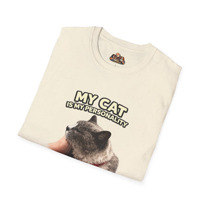 My Cat Is My Personality – "The Heart Of The Home" – Personalized Custom Cat Shirt