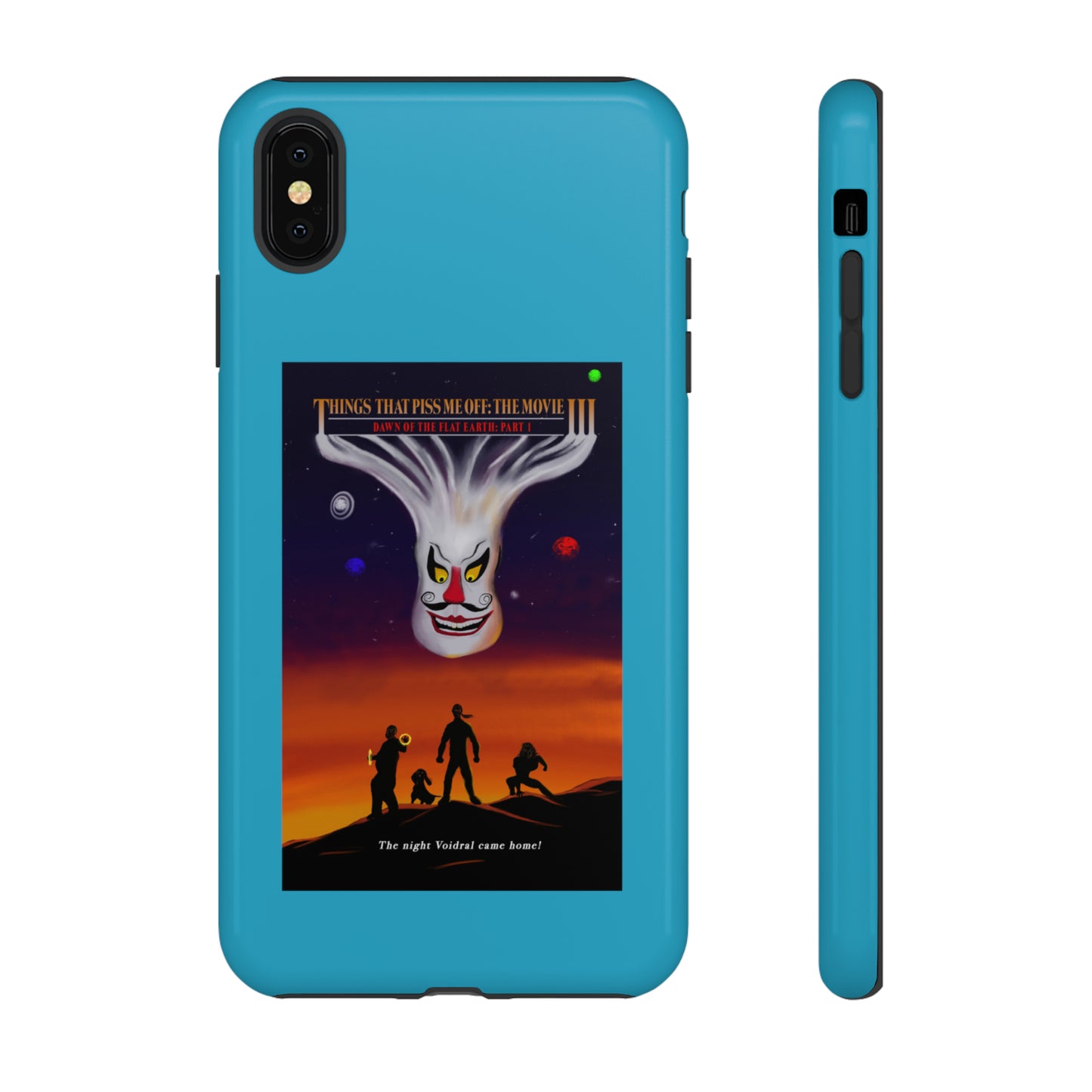 Dawn Of The Flat Earth: Part I Tough Phone Case (turquoise)