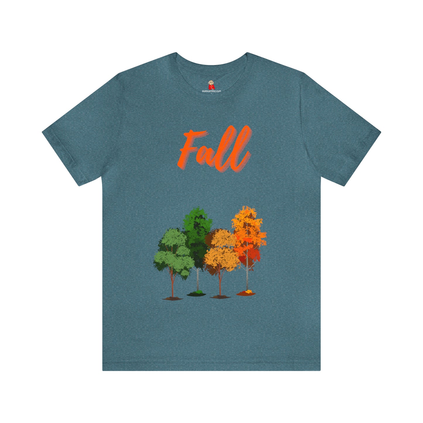 Fall Trees Unisex Jersey Short Sleeve Tee