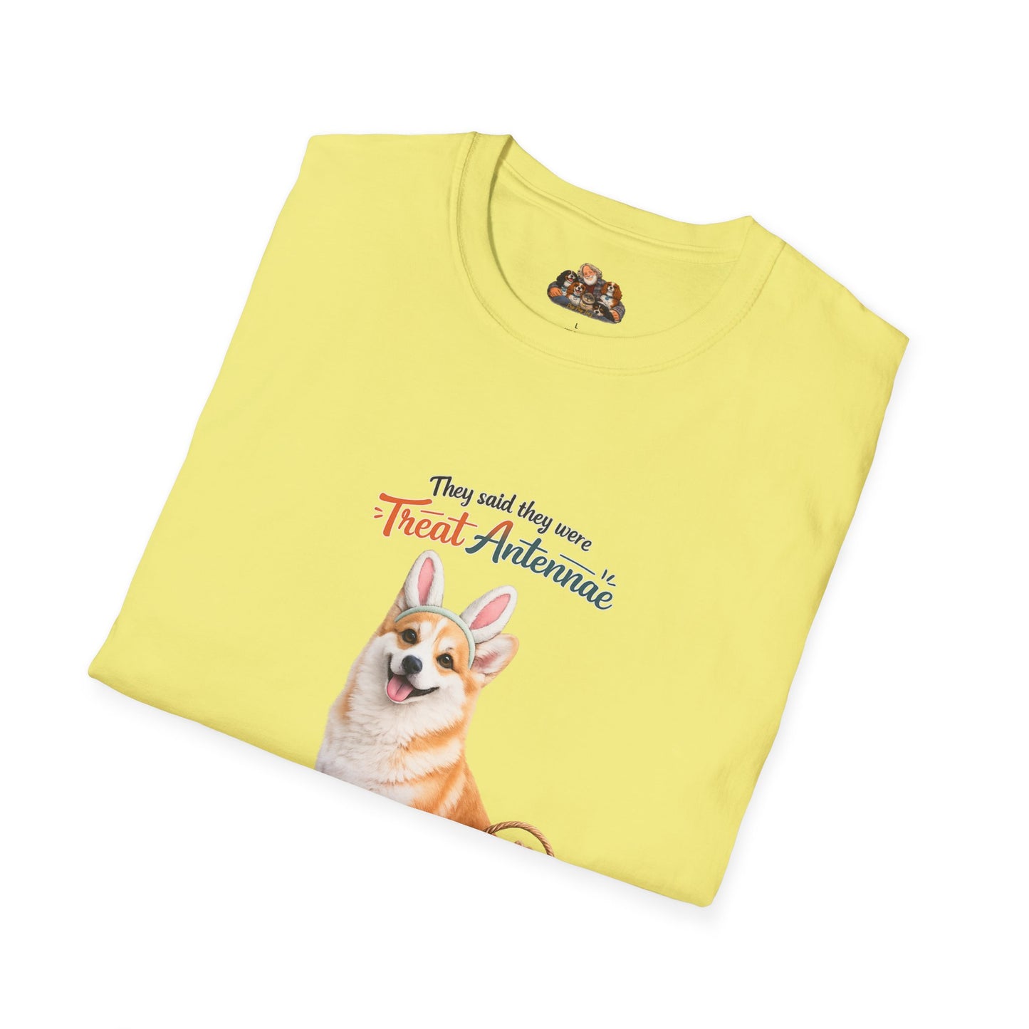 Corgi Treat Antenna™ – Easter Dog Lover Tee