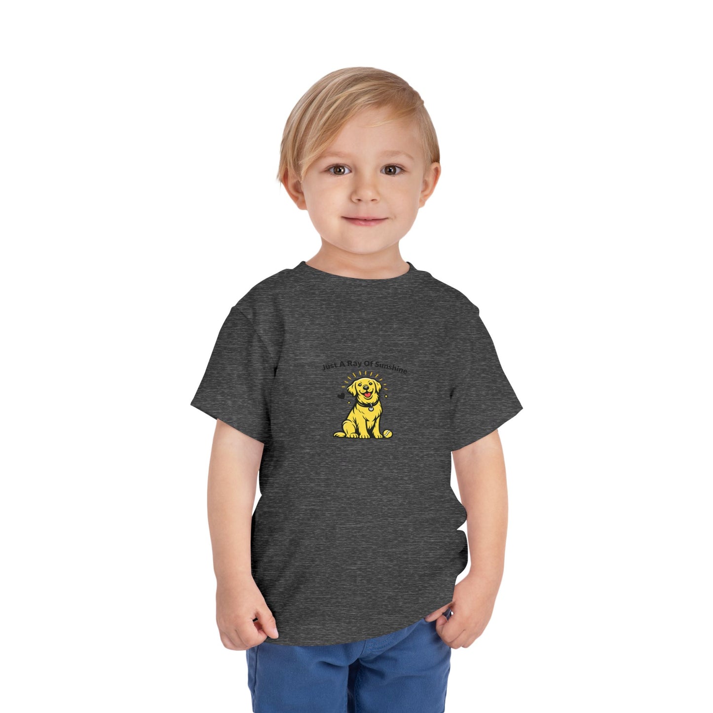 Just A Ray Of Sunshine -- Toddler Dog Lover Tee
