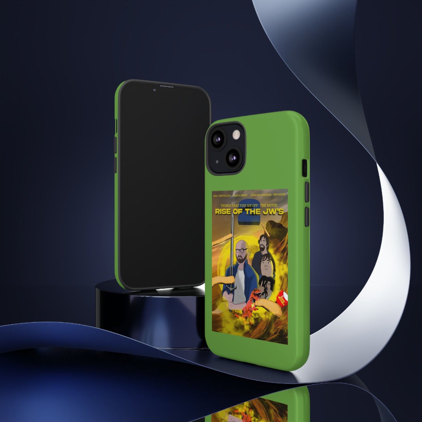 Rise Of The JW's Tough Phone Case (green)