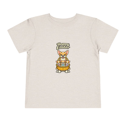 Chihuahua Family Happy Easter -- Toddler Dog Lover Tee