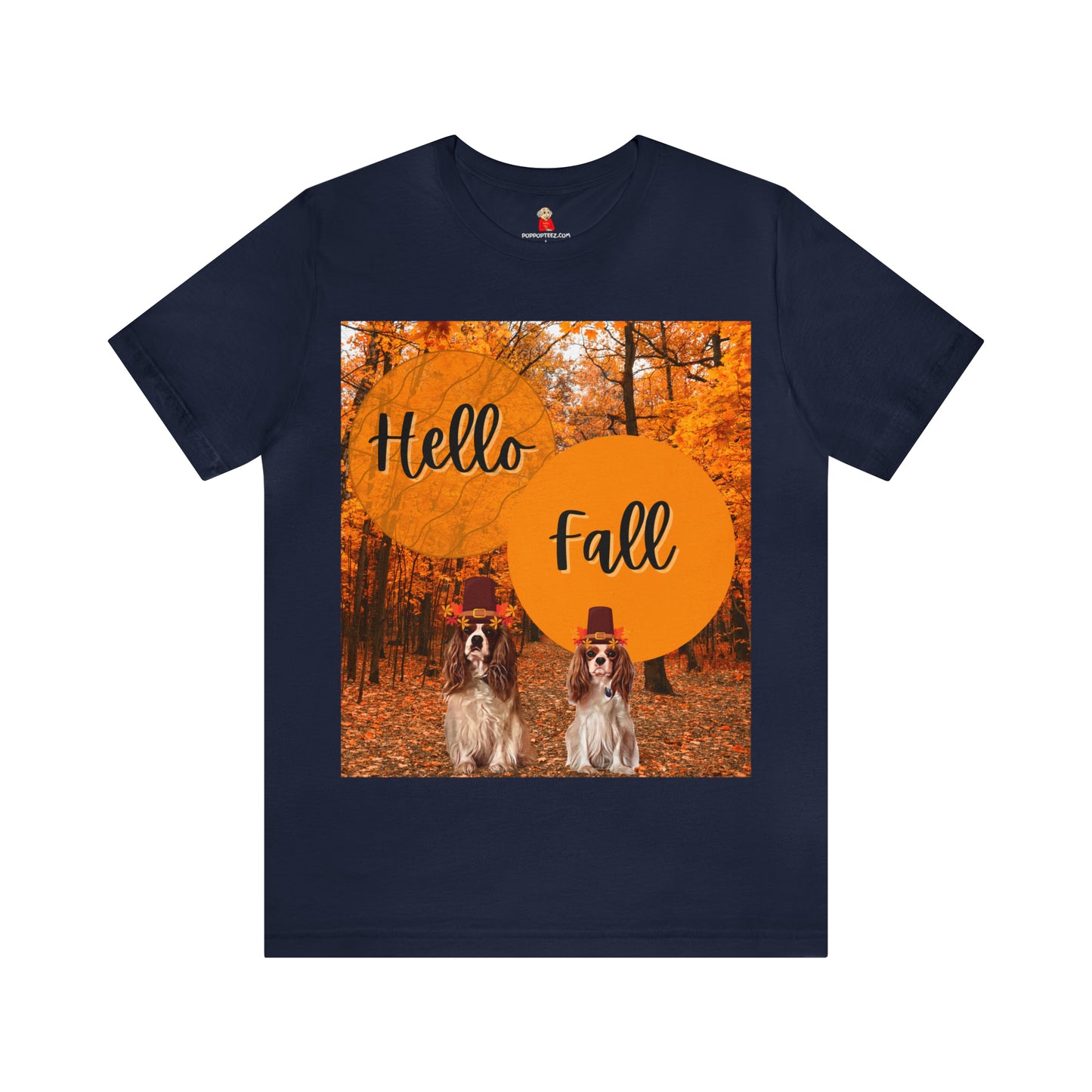 Barney and Opie Hello Fall Unisex Jersey Short Sleeve Tee