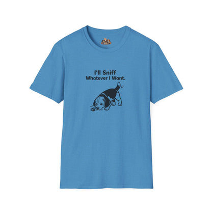 I'll Sniff Whatever I Want  —  Black And White Minimalist Family Collection For Adult Dog Lovers