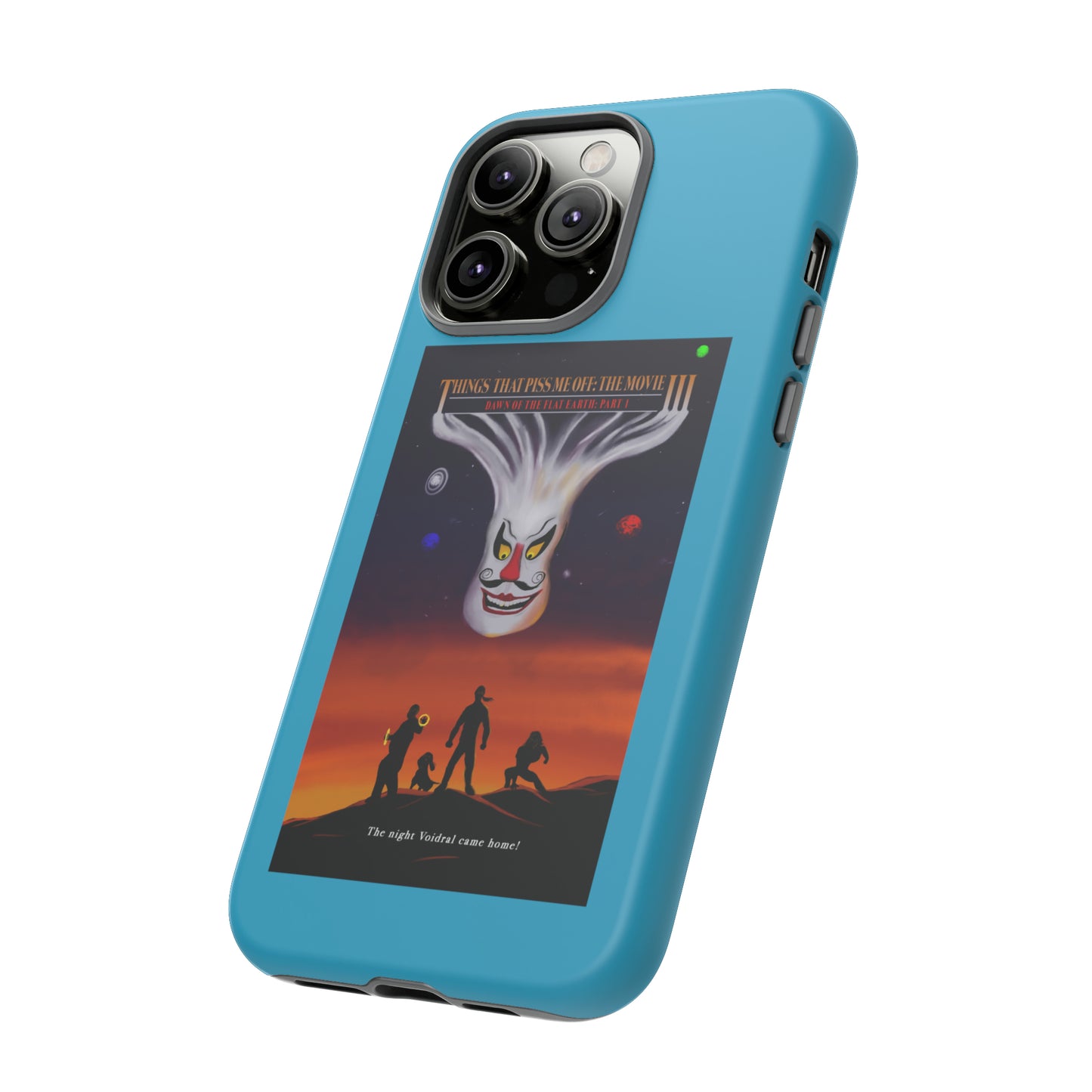 Dawn Of The Flat Earth: Part I Tough Phone Case (turquoise)