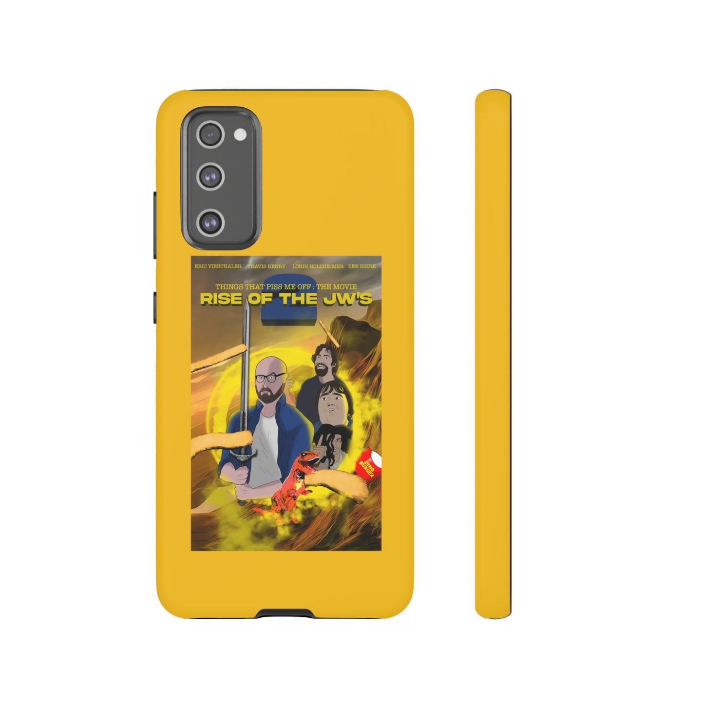 Rise Of The JW's Tough Phone  Case yellow)