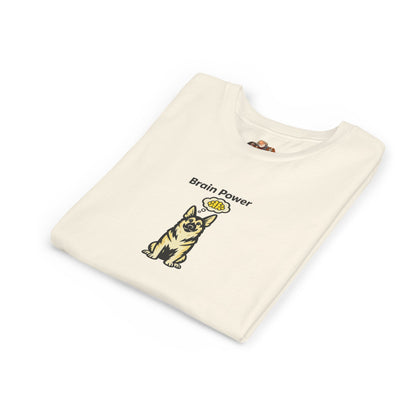 Brain Power -- Youth Dog Lover Tee