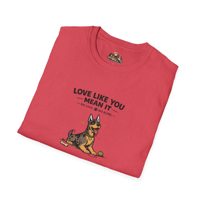 Love Like You Mean It  —  Soft-Color Minimalist Family Collection For Adult Dog Lovers