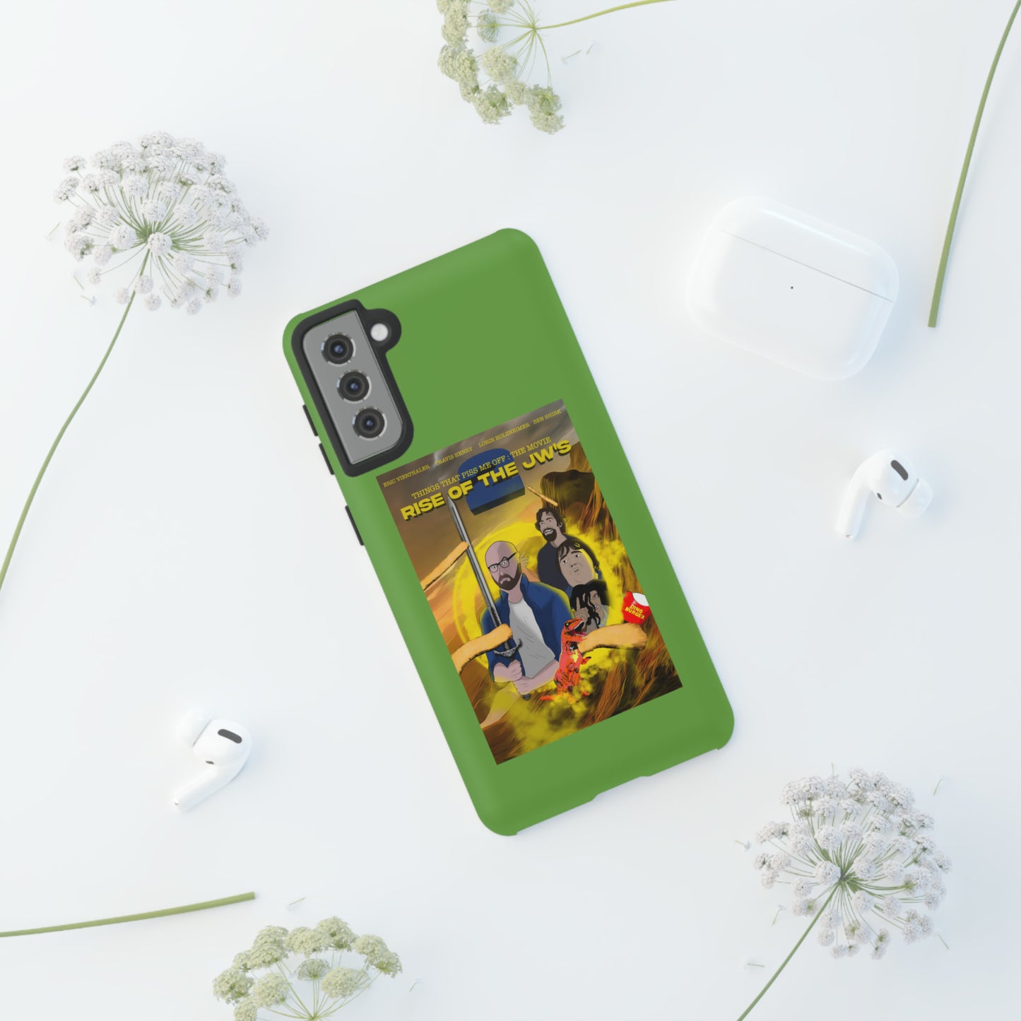 Rise Of The JW's Tough Phone Case (green)