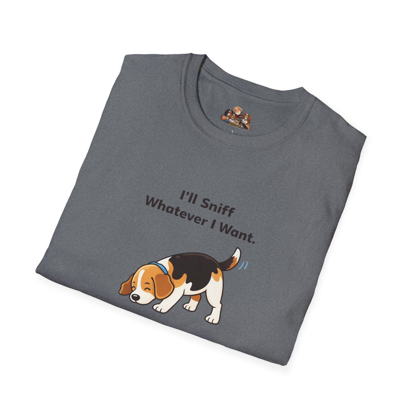 I'll Sniff Whatever I Want  —  Soft-Color Minimalist Family Collection For Adult Dog Lovers