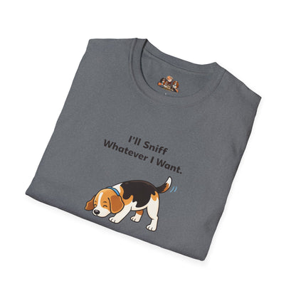 I'll Sniff Whatever I Want  —  Soft-Color Minimalist Family Collection For Adult Dog Lovers