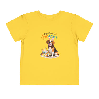 Beagle Treat Antennae™ -- Toddler Dog Lover Tee