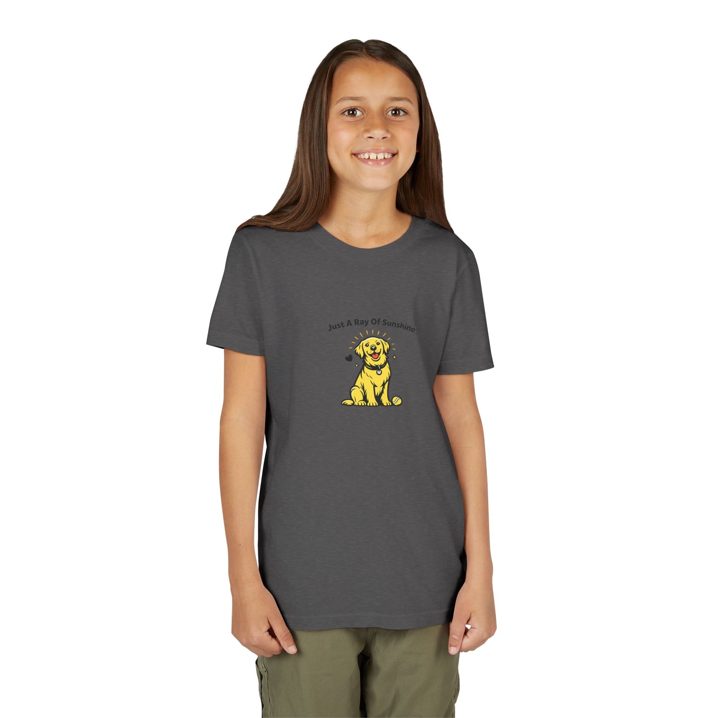 Just A Ray Of Sunshine -- Youth Dog Lover Tee