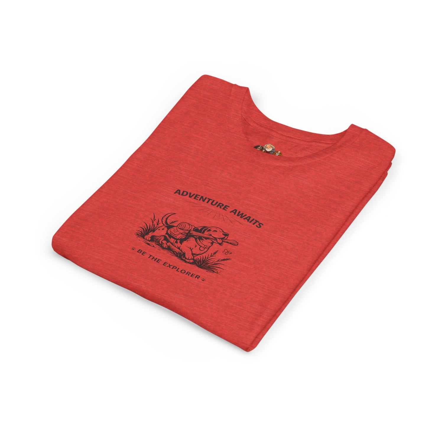 Adventure Awaits -- Youth Dog Lover Tee