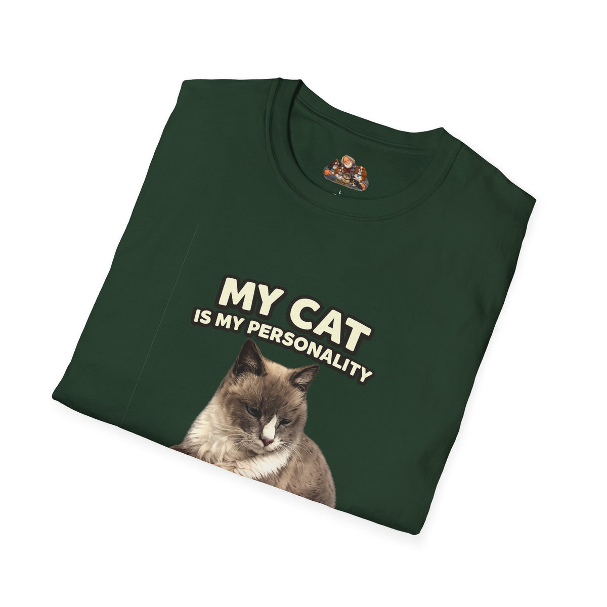My Cat Is My Personality – "The Old Soul" – Personalized Custom Cat Shirt