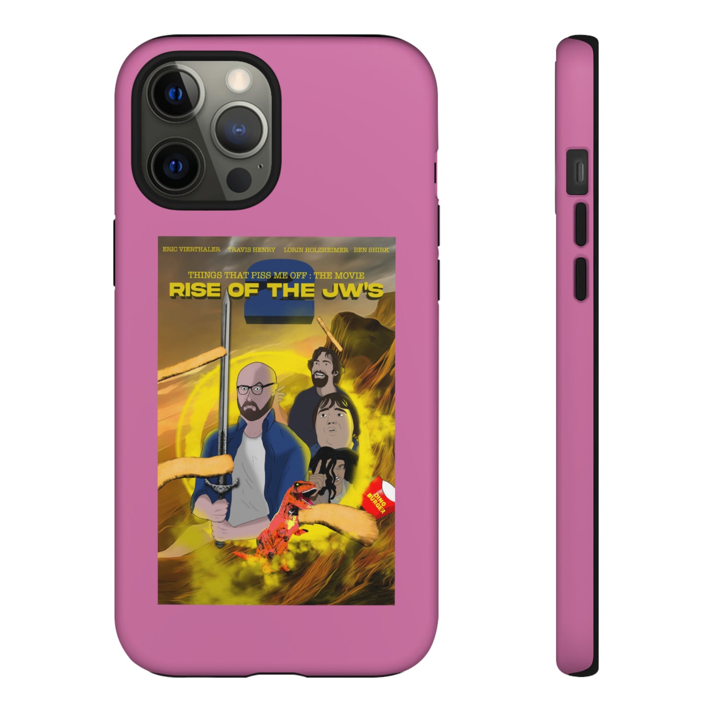 Rise Of The JW's Tough Phone Case (light pink)