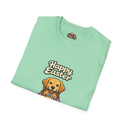 Golden Retriever Family "Happy Easter"