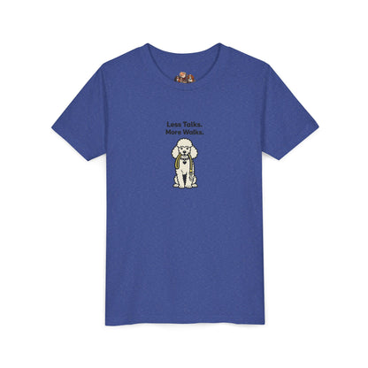 Less Talks. More Walks. -- Youth Dog Lover Tee