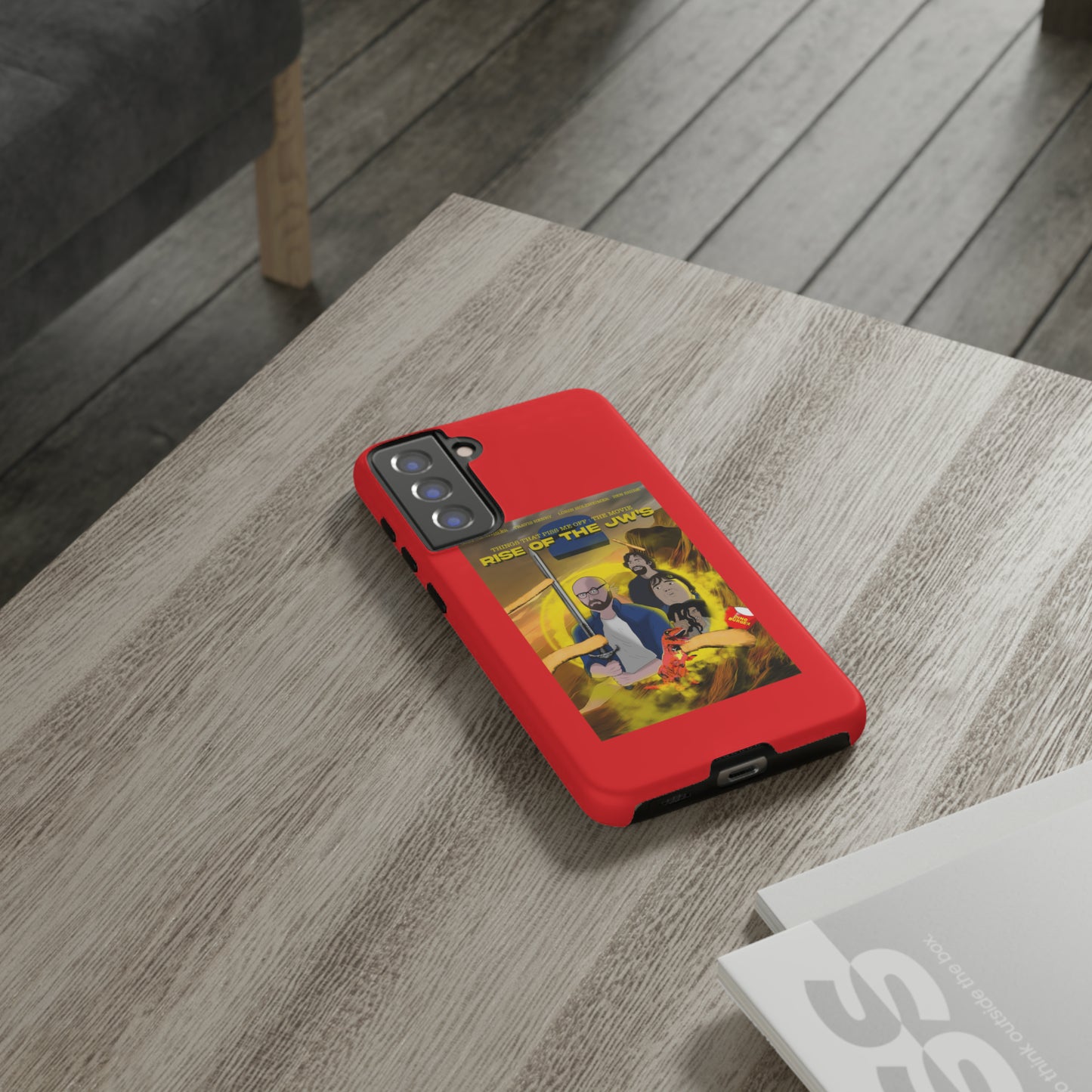 Rise Of The JW's Tough Phone Case (red)