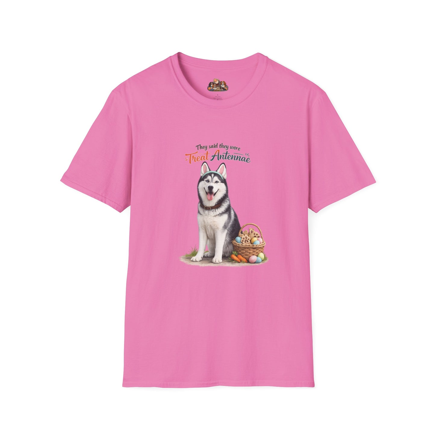 Husky Treat Antenna™ – Easter Dog Lover Tee