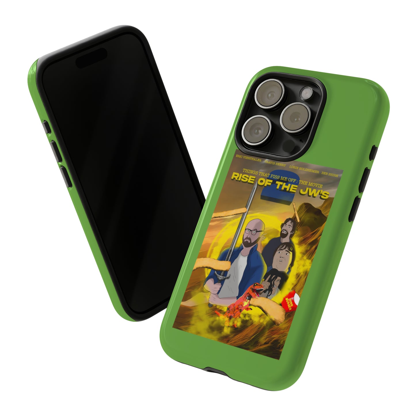 Rise Of The JW's Tough Phone Case (green)