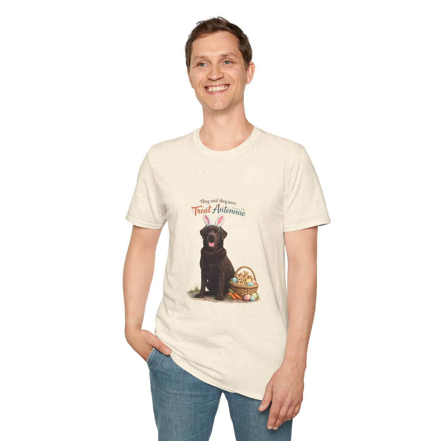 Chocolate Lab Treat Antenna™ – Easter Dog Lover Tee