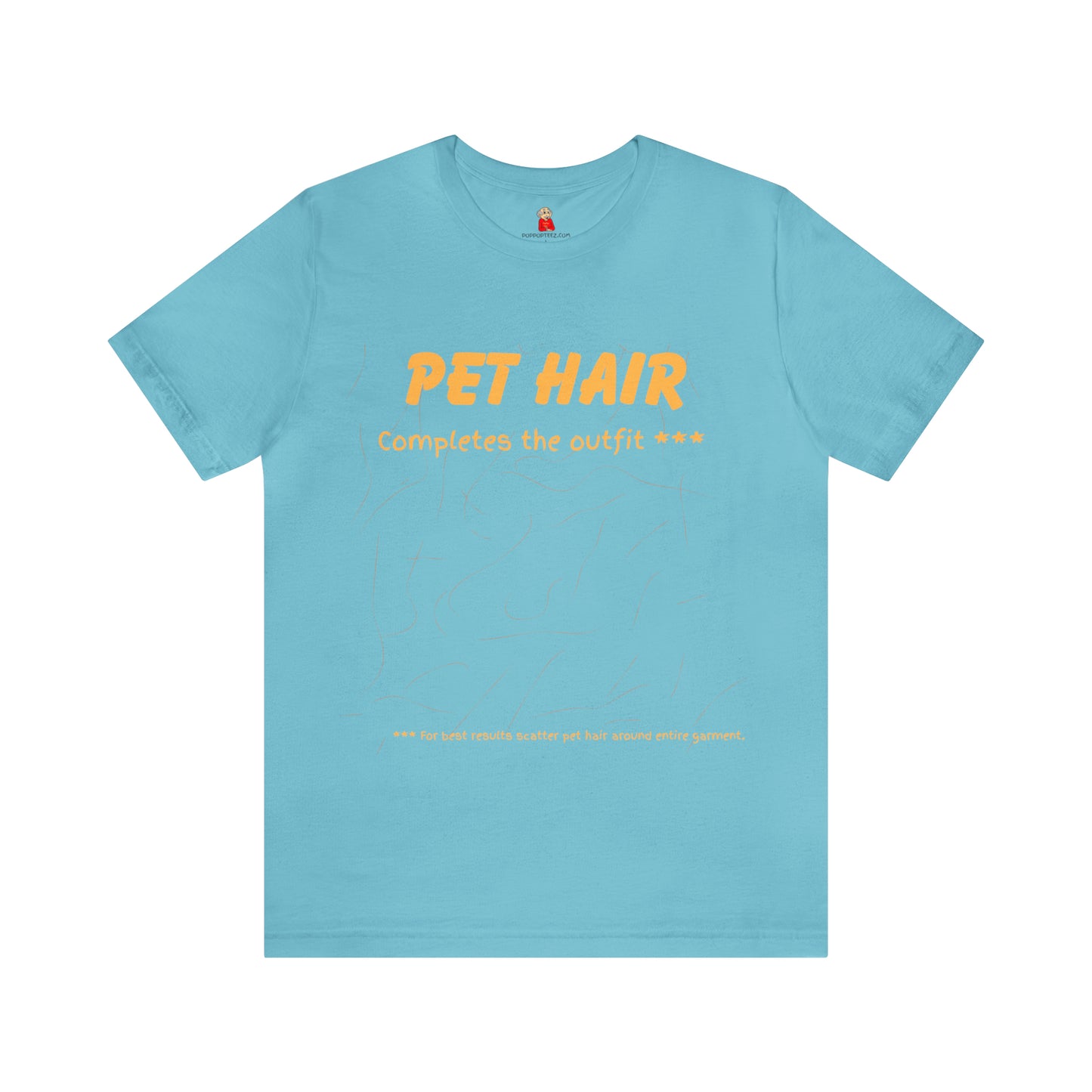 GOLD Pet Hair Completes the Outfit Jersey Tee