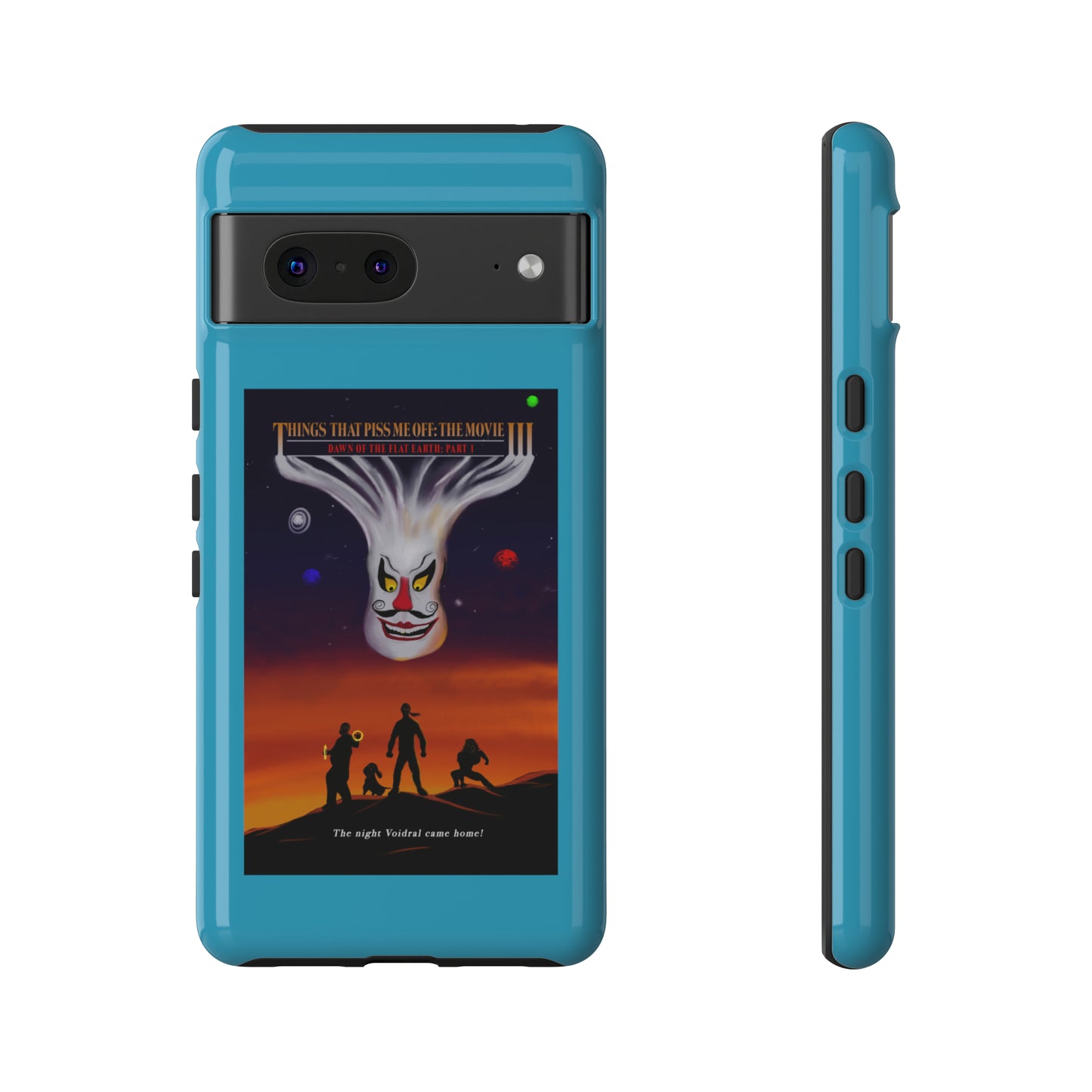 Dawn Of The Flat Earth: Part I Tough Phone Case (turquoise)