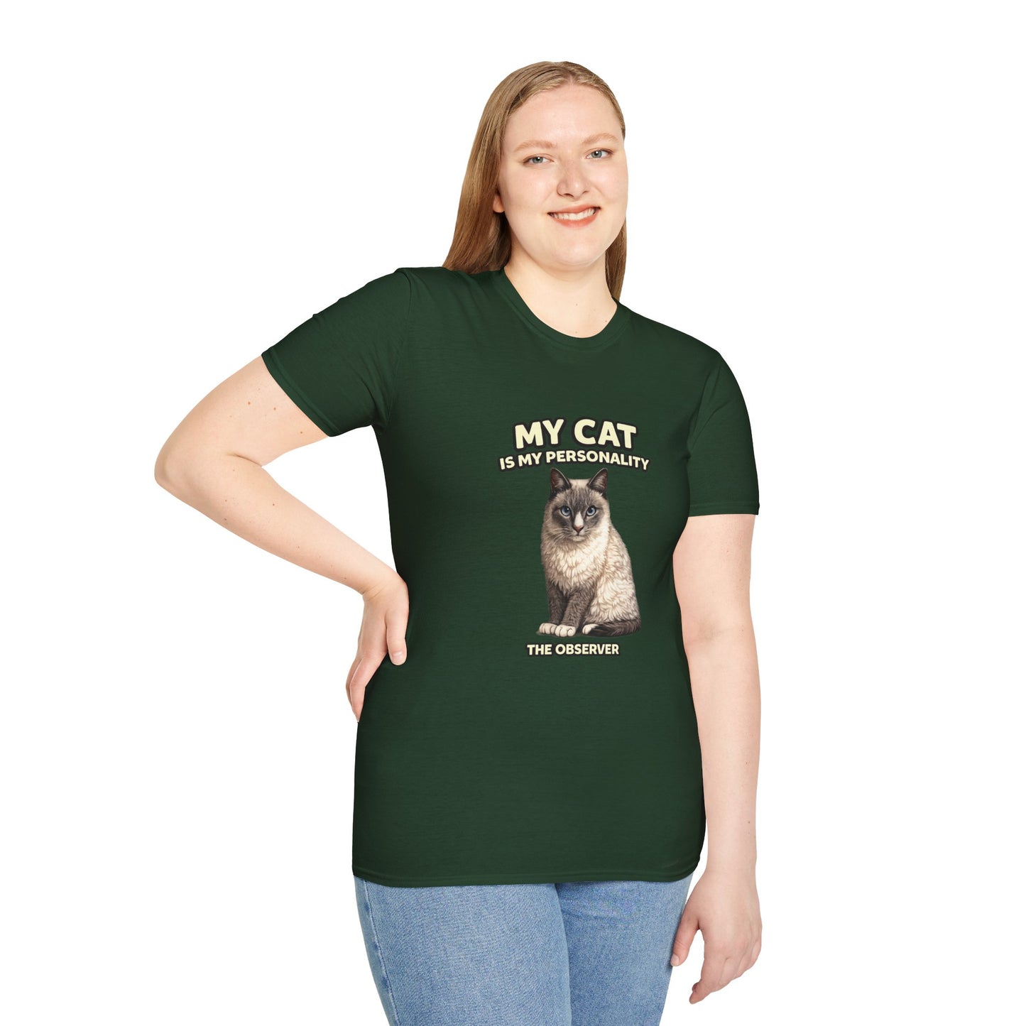 My Cat Is My Personality – "The Observer" – Personalized Custom Cat Shirt