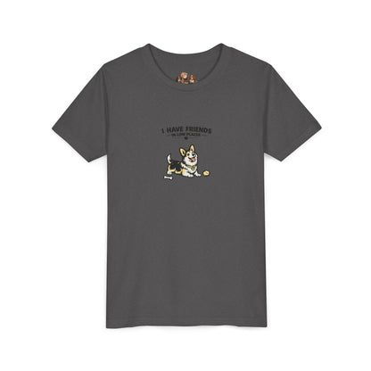 I Have Friends In Low Places -- Youth Dog Lover Tee