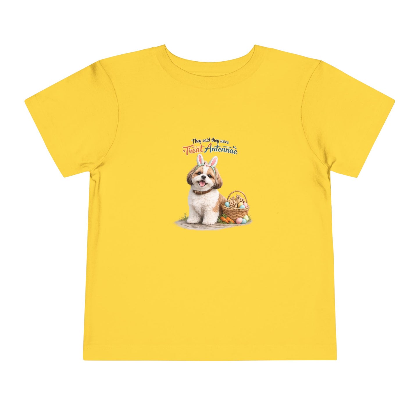 Shih Tzu Treat Antennae™ -- Toddler Dog Lover Tee