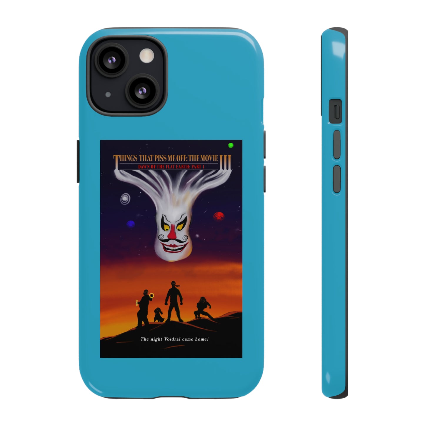 Dawn Of The Flat Earth: Part I Tough Phone Case (turquoise)