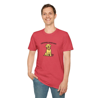 Certified Good Boy  —  Soft-Color Minimalist Family Collection For Adult Dog Lovers